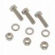 Kit suruburi, piulite si saibe din inox pentru fixare cruce