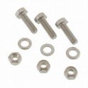 Kit suruburi, piulite si saibe din inox pentru fixare cruce